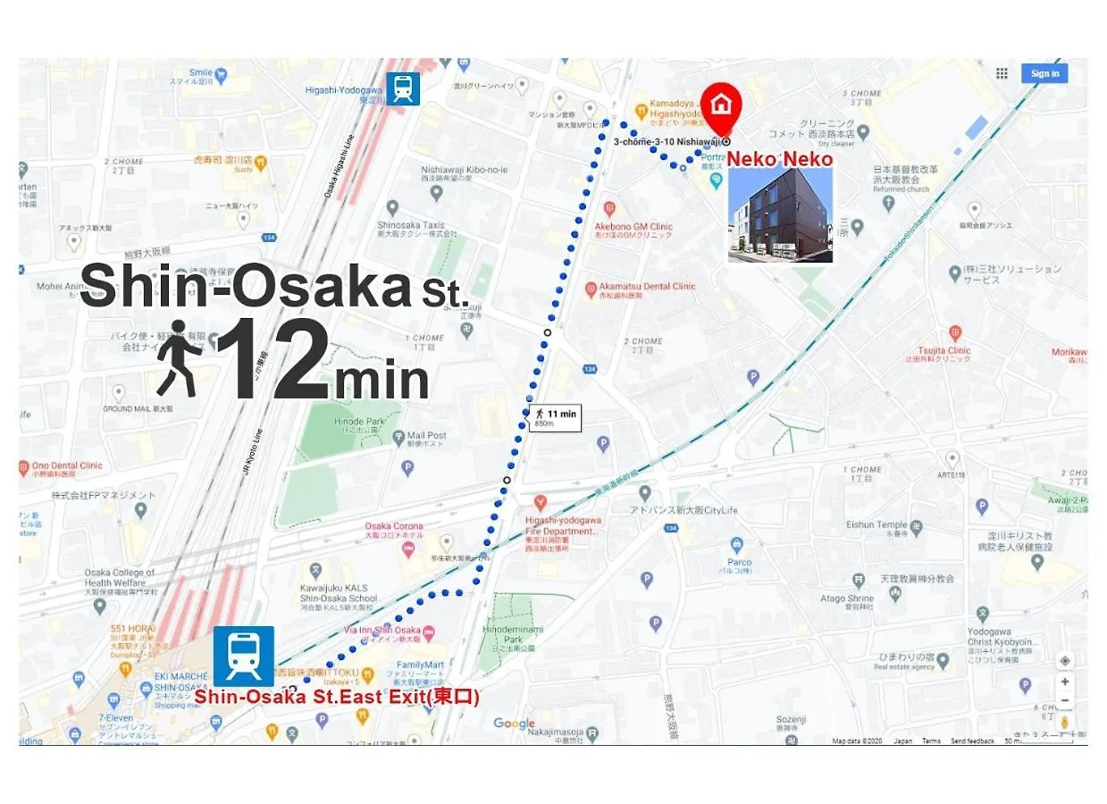 Nekoneko Apartment - Vacation Stay 11842 Osaka