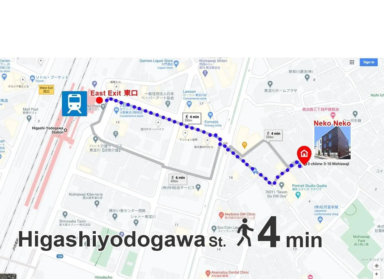 Nekoneko Apartment - Vacation Stay 11842 Osaka Japan
